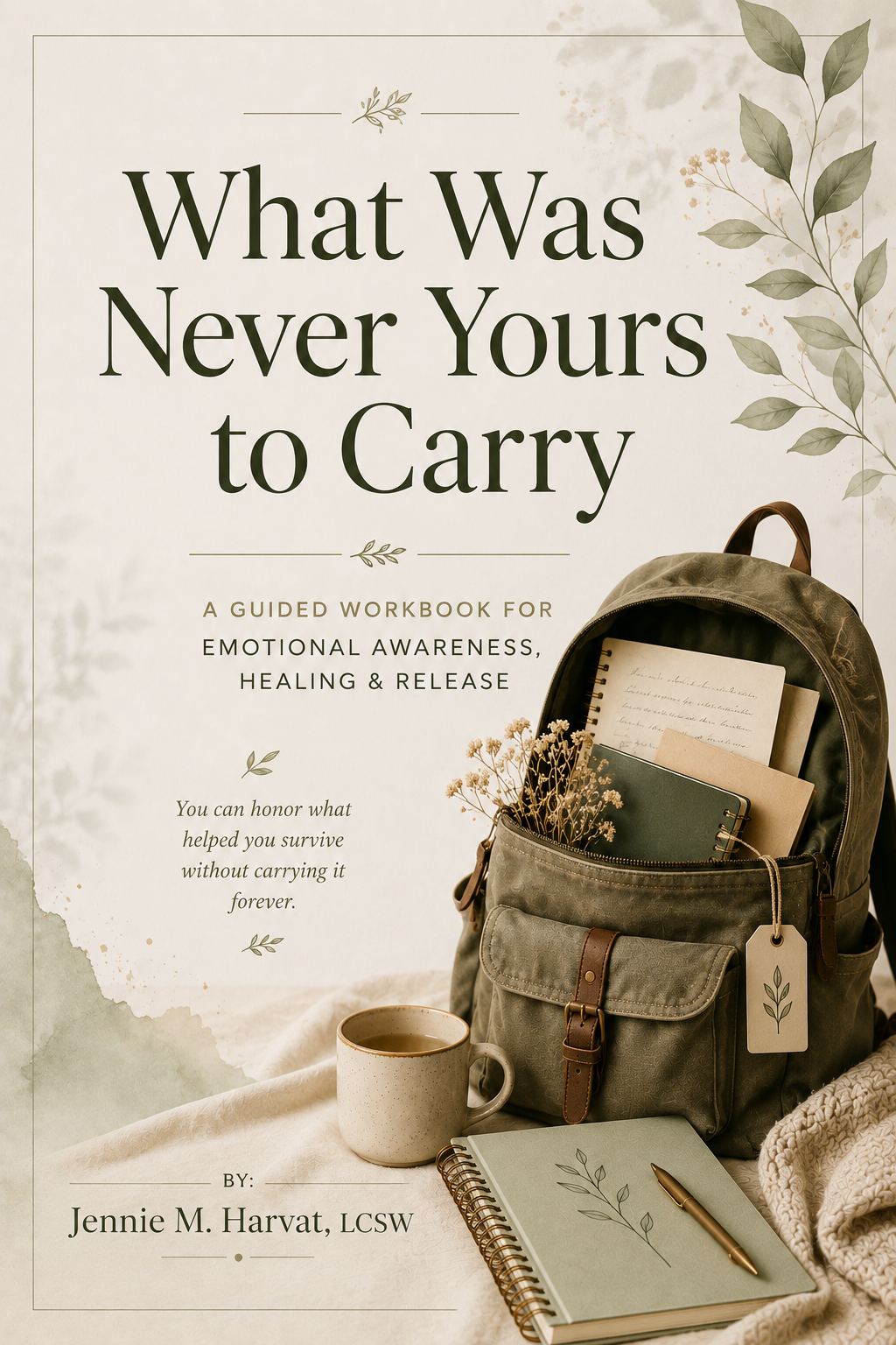 What Was Never Yours To Carry - Emotional Release Workbook