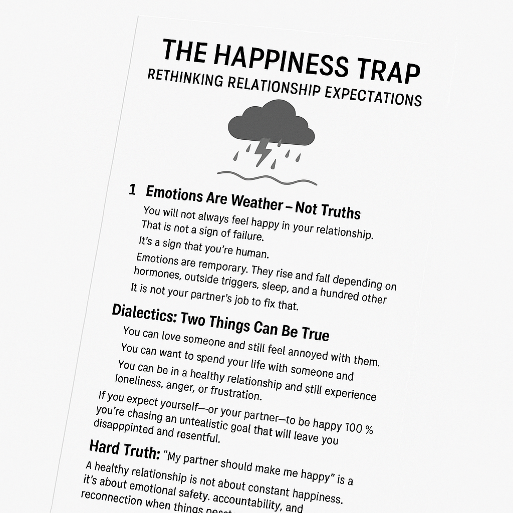 Two Truths To Happiness