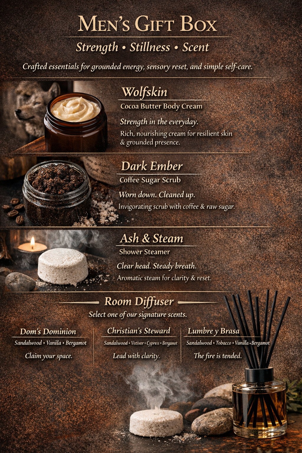 Men’s Care Box – Grounded Strength Edition
