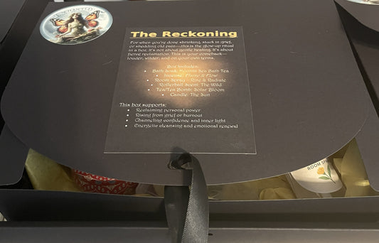 The Reckoning Intention Box – Fierce Reclamation & Renewal Ritual Set