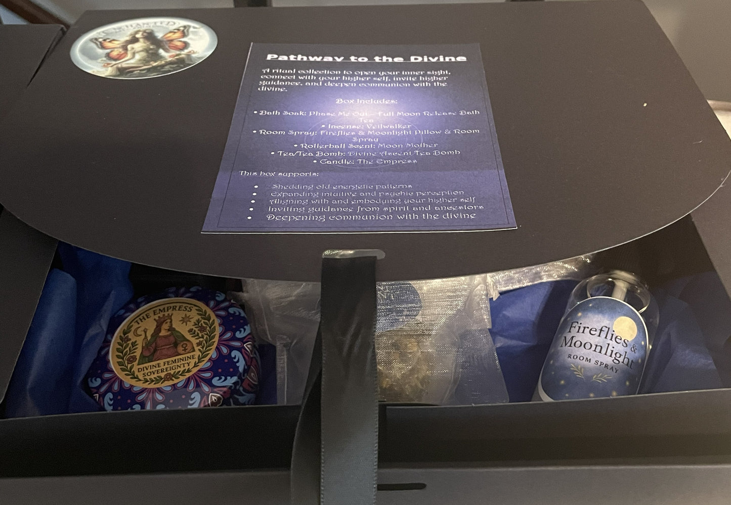Pathway to the Divine Intention Box – Intuitive Awakening & Higher Connection Ritual Set